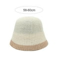 thumbnail image 2 of Sombrero de pescador plegable con circunferencia de 58-60 cm, sombrero de protección solar para mujer, sombrero de pescador sencillo a juego con colores, 2 of 5