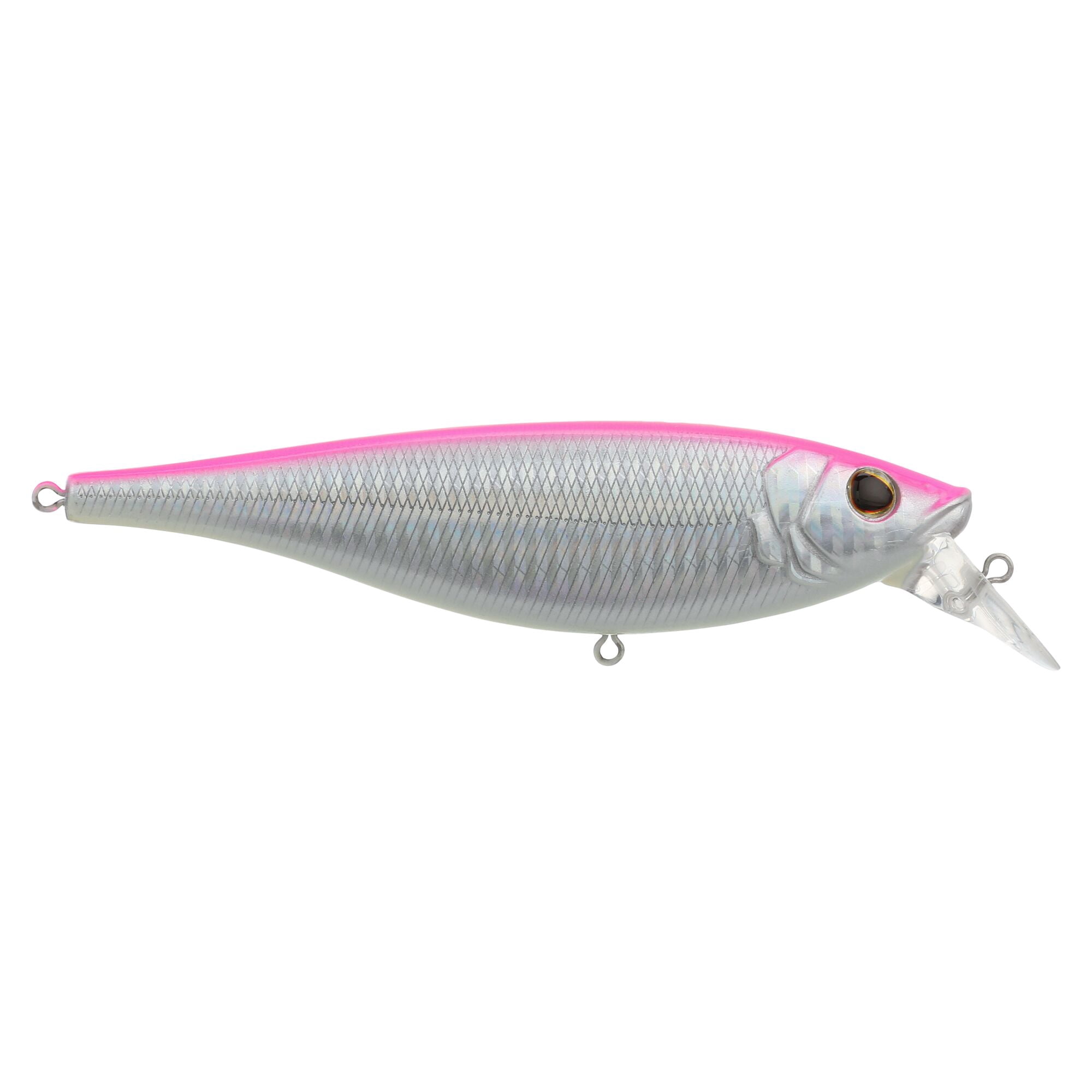 Berkley Juke Saltwater, 5 in, Crankbaits, Pink Silver (1 Count)