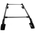 thumbnail image 5 of Ikon Motorsports Roof Rack Compatible with 05-22 Nissan Frontier OE Style Black Pair, 5 of 9