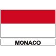 thumbnail image 1 of Autocollant sticker drapeau MC monaco, 1 of 1