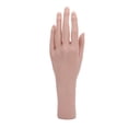 thumbnail image 2 of Realistic Silicone Female Hand Model prosthetic Hand, Flexible Finger Bendable Acrylic Nail Mannequin Hand for Nail Practice Training, Showing Jewelry, , Photography Props, 2 of 7