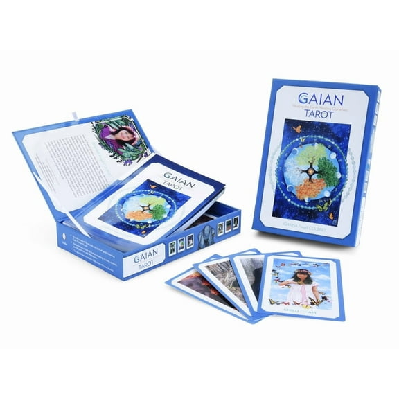 Gaian Tarot: Healing the Earth, Healing Ourselves (Tarot Kit Box Set with 78 Cards and Guide Book), (Paperback)