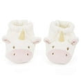 thumbnail image 5 of GUND Baby GUND Luna Unicorn Rattle Booties Plush Baby Infant Shoes, White and Pink, One Size Fits All, 5 of 6