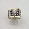 thumbnail image 4 of K-KED Retro Handmade Prinecss Cubic Zirconia 925 Silver Women Ring Delicate Jewelry Size 6-12-Style 2-6, 4 of 6