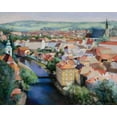 thumbnail image 2 of Engelman, Esther 14x12 White Modern Wood Framed Museum Art Print Titled - Mosaic, 2 of 4