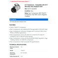 thumbnail image 2 of A/C Compressor - Compatible with 2017 Mercedes-Benz Maybach S550, 2 of 2