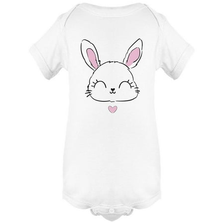 

Hand Drawn Cute Bunny Graphic Bodysuit Infant -Image by Shutterstock 6 Months