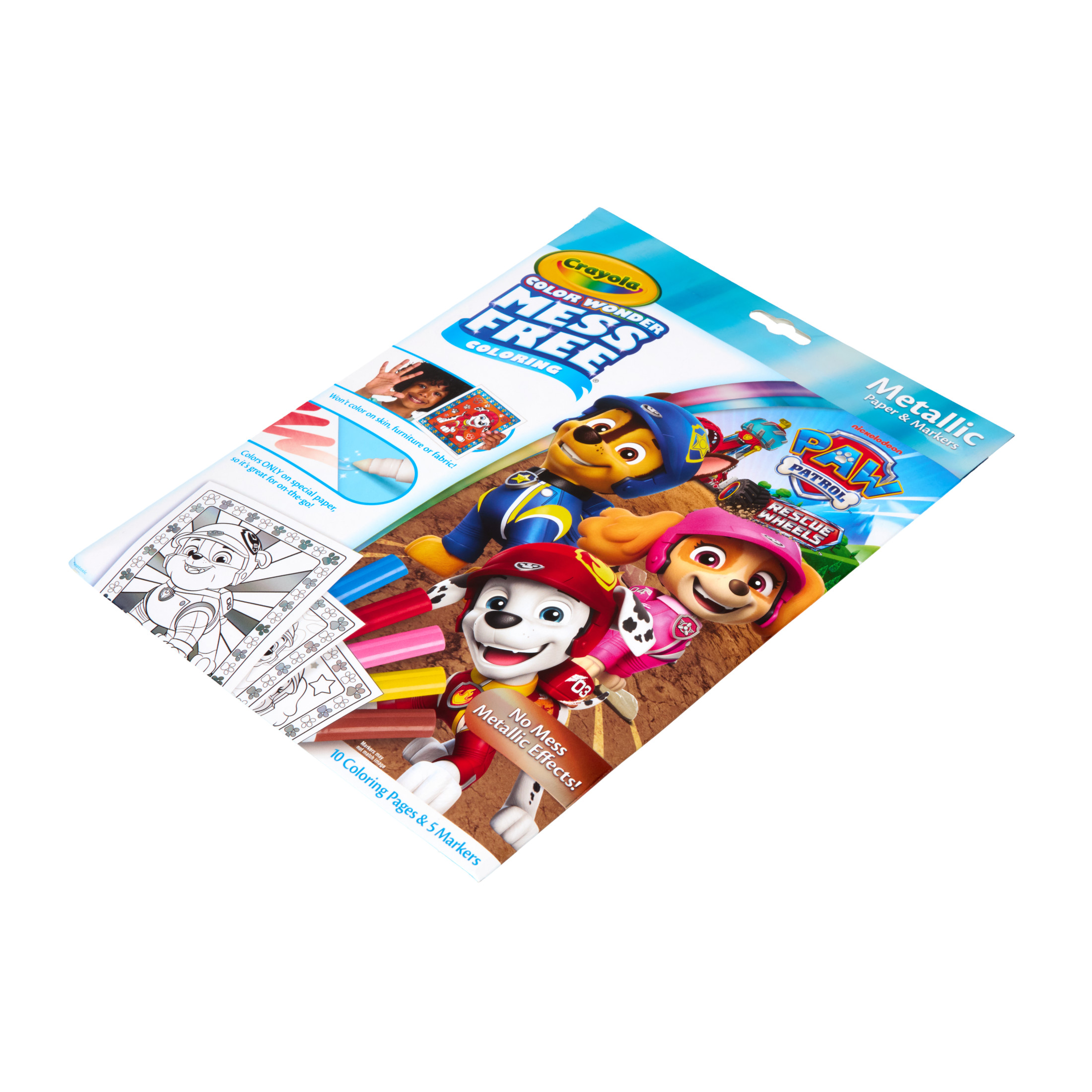 Crayola Paw Patrol Color Wonder Metallic Mess-Free Set photo 3
