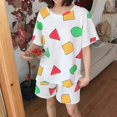 thumbnail image 3 of Pijama Sin Chan de algodón para hombre y mujer, conjunto corto de ropa de dormir japonesa para parejas, 2021, 3 of 4