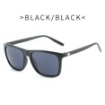 thumbnail image 1 of Gafas de sol polarizadas con espejo cuadrado para hombre, lentes azules clásicas para deportes al aire libre, conducción, verano, UV400, 2024, 1 of 4