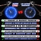thumbnail image 5 of Kit de luces LED para bicicleta JAMW Sencillez Azul, 5 of 5