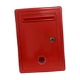 thumbnail image 3 of ziyahi Suggestion Drop Box Waterproof with Slot Box Gray Complaint Donation Box Lock and Red, 3 of 6