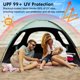 thumbnail image 3 of Carpa de Playa WhiteFang Portátil con Protección Solar Anti-UV para 3 Personas, 3 of 7