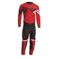 thumbnail image 1 of Thor Pulse Cube Jersey and Pant Combo Red/White (Jersey X-Large / Pant W34), 1 of 2