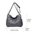 thumbnail image 3 of Sacs Bandoulière pour Femmes, Sacs à Main pour Femmes, Nouveau Sac Bandoulière en Cuir Grande Capacité Multi-Compartiments, Sacs pour Femmes, Sac Bandoulière pour Femmes, Sacs Bandoulière en Cuir pour Femmes, 3 of 3