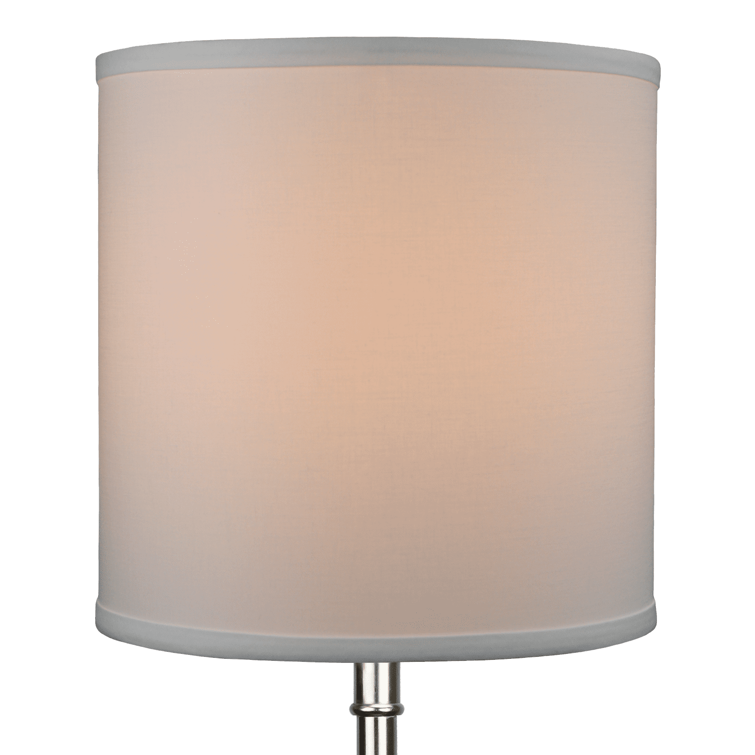 Fenchel Shades | 11" Top Diameter x 11" Bottom Diameter x 11 Height, (Washer/Spider Attachment) Drum Lamp Shade - (Linen White)
