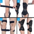 thumbnail image 4 of Equipo de refuerzo protector, soporte para rótula, prevención de flexión excesiva de rodilla, osteoartritis, ejercicio en cuclillas, 4 of 5