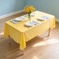 thumbnail image 4 of Disposable Solid Color Tablecloth Orange, 107.87x53.93in Rectangular for Party Wedding Restaurant Home Decor, 4 of 6