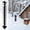 A, variant on Konghyp Snow Gauge – Christmas Holiday Metal Snowflake Gauge for Accurate Sizing, Outdoor Rain Gauge Decoration – Festive Gift for the Holiday Season.