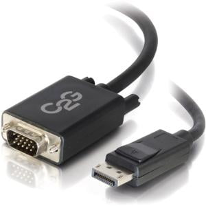 UPC: 0757120543329 | 6FT DISPLAYPORT TO VGA M/M BLK CABLE