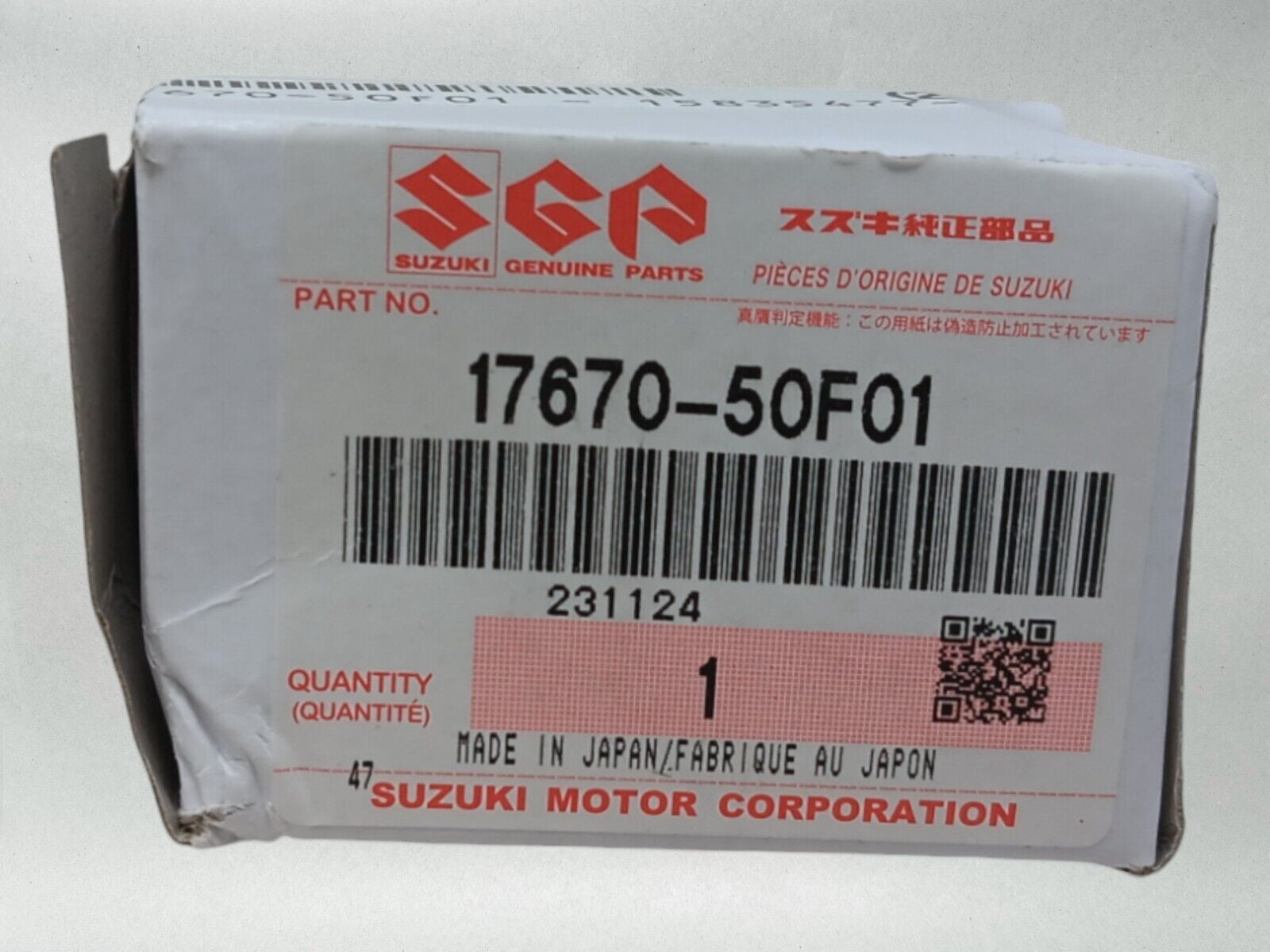Suzuki OEM Gsxr Gsx-R 600 750 1000 Radiator Thermost 17670-50F01