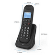 thumbnail image 5 of Expandable Cordless Telephone Handheld Digital Supports 5 Handsets 16 Languages US Plug B, 5 of 10