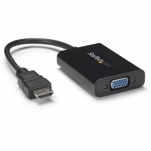 Adaptador HDMI a VGA StarTech.com HD2VGAA2 1920x1080 Negro