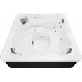 thumbnail image 2 of Hudson Bay HB19 6-Person Hot Tub with 19 Therapy Jets and Digital Controls – White Acrylic Interior and Mocha Exterior Cabinet - Ideal for Backyard Relaxation and Hydrotherapy, 2 of 6