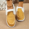 thumbnail image 5 of Willtoo Womens Fleece Lined Moccasin Slip On Footwear Soft Flat Warm Winter Indoor Outdoor Footwear with Plush Faux Fur Collar, 5 of 5