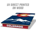 thumbnail image 3 of YouTheFan State of Colorado 2' x 3' Cornhole Game, 3 of 6