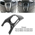 thumbnail image 3 of Motorcycle Fuel Gas  Frame Panel, Hard Gas  Cover Panel Carbon Fiber Style    for NMAX 125 155, 3 of 8