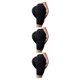 thumbnail image 5 of Shorts de yoga Minnieouse Poliéster Verano mujer Cintura alta levantamiento de glúteos Negro, 5 of 6