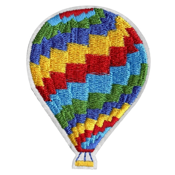 Hot Air Balloon Embroidered Iron On Patch