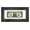 Barnwood Black, variant on Dollar Bill Frame For Your First Dollar - Decorative Gold Traditional Currency Frame with UV