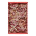 thumbnail image 3 of Unique Loom Baracoa Collection Area Rug - Coppelia (2' 2" x 3' Rectangle Pink/Ivory), 3 of 7