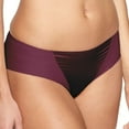 thumbnail image 3 of Women's Dominique 420 Laser Cut Brief Panty (Purple XS), 3 of 3