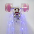 thumbnail image 2 of Shengyu 22 Inches Four-wheel Mini Skateboard LED Flashing Skateboard Retro Skateboard No.2, 2 of 6