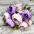 thumbnail image 1 of Luyue Vintage peonía artificial flores de seda ramo hogar boda decoración Xemadio JQWJ317-3, 1 of 5