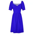 thumbnail image 5 of Ultramarine Blue Flat Color Sleeveless Dress elegant and pretty women's dresses sexy dress for women, 5 of 6