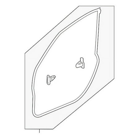 Genuine OE Subaru Door Weather-Strip - 63511SJ010