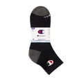 thumbnail image 7 of Champion Men’s Ankle Socks 6 Pack – Half Terry Cushion, Moisture-Wicking, Arch Support, Stretch Comfort, Sizes 6–12.5, 7 of 7
