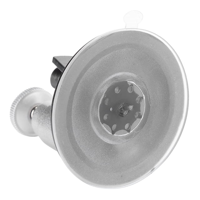 Vehicle-Mounted Holder Easy To Install / Remove Suction Cup Mount Metal+Plastic Aluminium Alloy Data Recorder For Automobile Data Recorder Black,Sliver