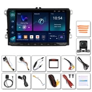 Dmzosmd 9 For Volkswagen Android Car Stereo Radio 2GB+64GB GPS Navigation, Bluetooth, WiFi, Backup Camera, CarPlay & Android Auto