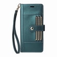 thumbnail image 2 of FOXDOCK Funda tipo Cartera para iPhone 12 – Cubierta de Cuero PU con Múltiples Ranuras, Bolsillo para Efectivo y Correa de Muñeca, 2 of 6
