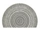 thumbnail image 1 of Alfombrillas absorbentes en semicírculo para puerta de entrada, felpudo bohemio antideslizante para el Hogar, baño y pasillo Fivean unisex, 1 of 2