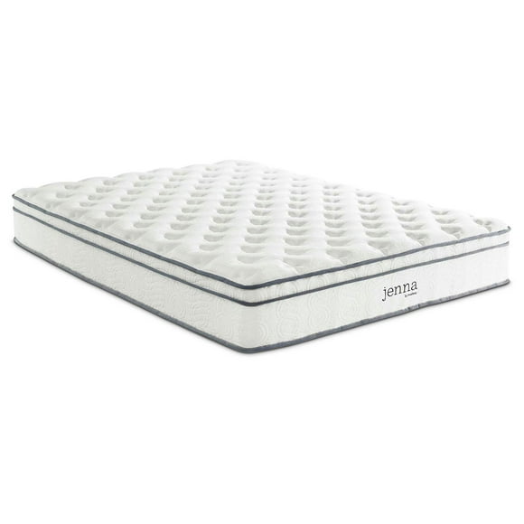Modway Jenna 14 Inch Quilted Top Innerspring Mattress, California King