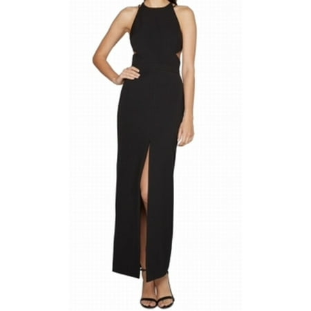 Strappy Jewel - Fame and Partners NEW Black Womens Size 4 Strappy-Back Sheath Dress