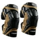 thumbnail image 1 of 2 rodilleras para motocicleta, protección ajustable para motocross, térmicas. Marrón reflectante, 1 of 9
