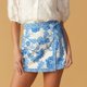 thumbnail image 4 of Falda Talakeno con estampado floral, minifalda de playa de verano para mujer, 4 of 7