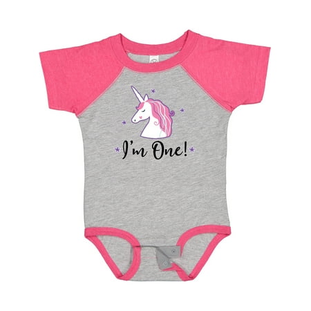 

Inktastic 1st Birthday Unicorn Gift Baby Girl Bodysuit